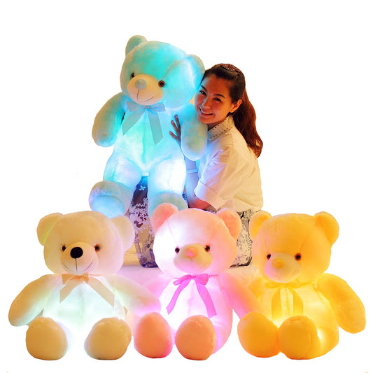 20" Big Bright Light-Up Cute Teddy Bears - Solutiverse