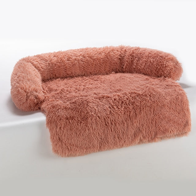 DoggieKing | Portable Fluffy Dog Mat/Bed | Washable | Car & Home