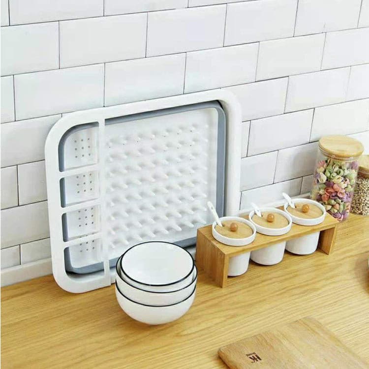 Retractable Dish Drying Rack