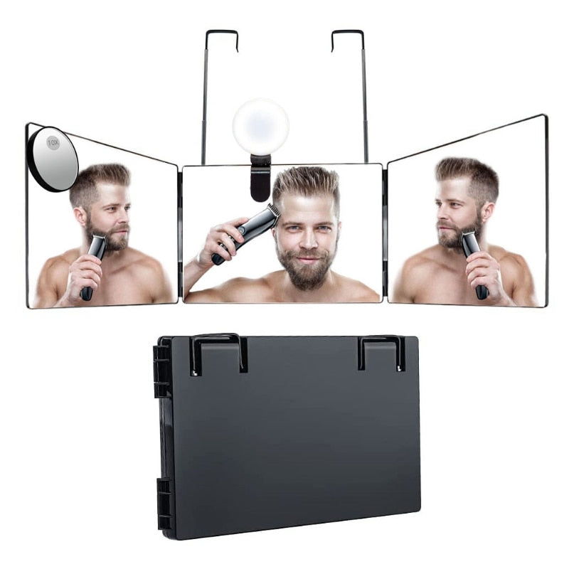 Trifold Ultimate Grooming Mirror - Solutiverse