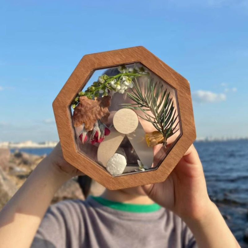 DIY Kids Wooden Kaleidoscope Building Kit - Solutiverse