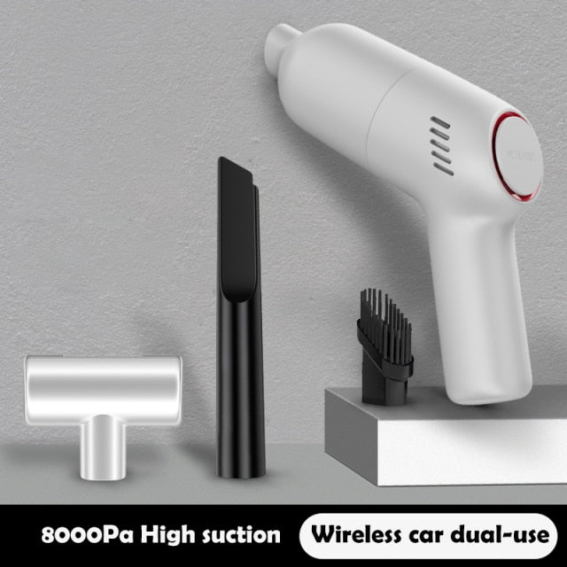 8kPA Handheld Mini Home & Car Vacuum Cleaner - Solutiverse