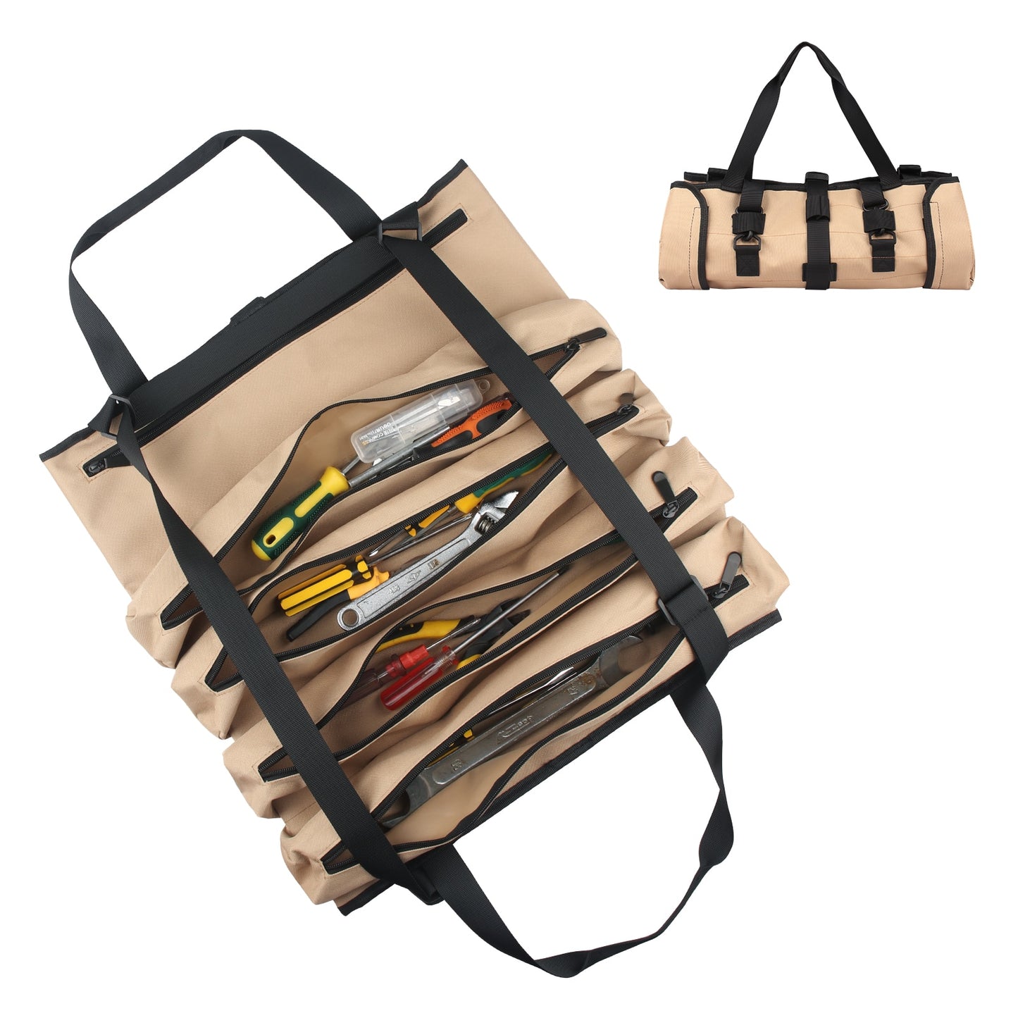 TooLugger | Roll-Up Tool Bag | Hangable | Durable