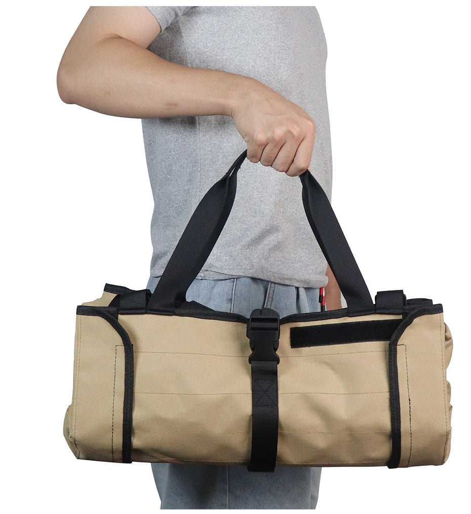 TooLugger | Roll-Up Tool Bag | Hangable | Durable