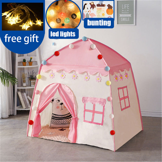 Children's Play Tent House Set | Indoor & Outdoor | 2-4 Kids