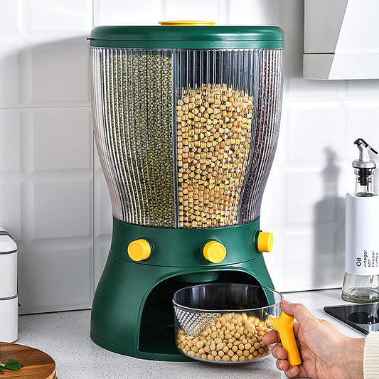 Easy Bulk Dispenser | Cereal and Dry Goods | Rotating