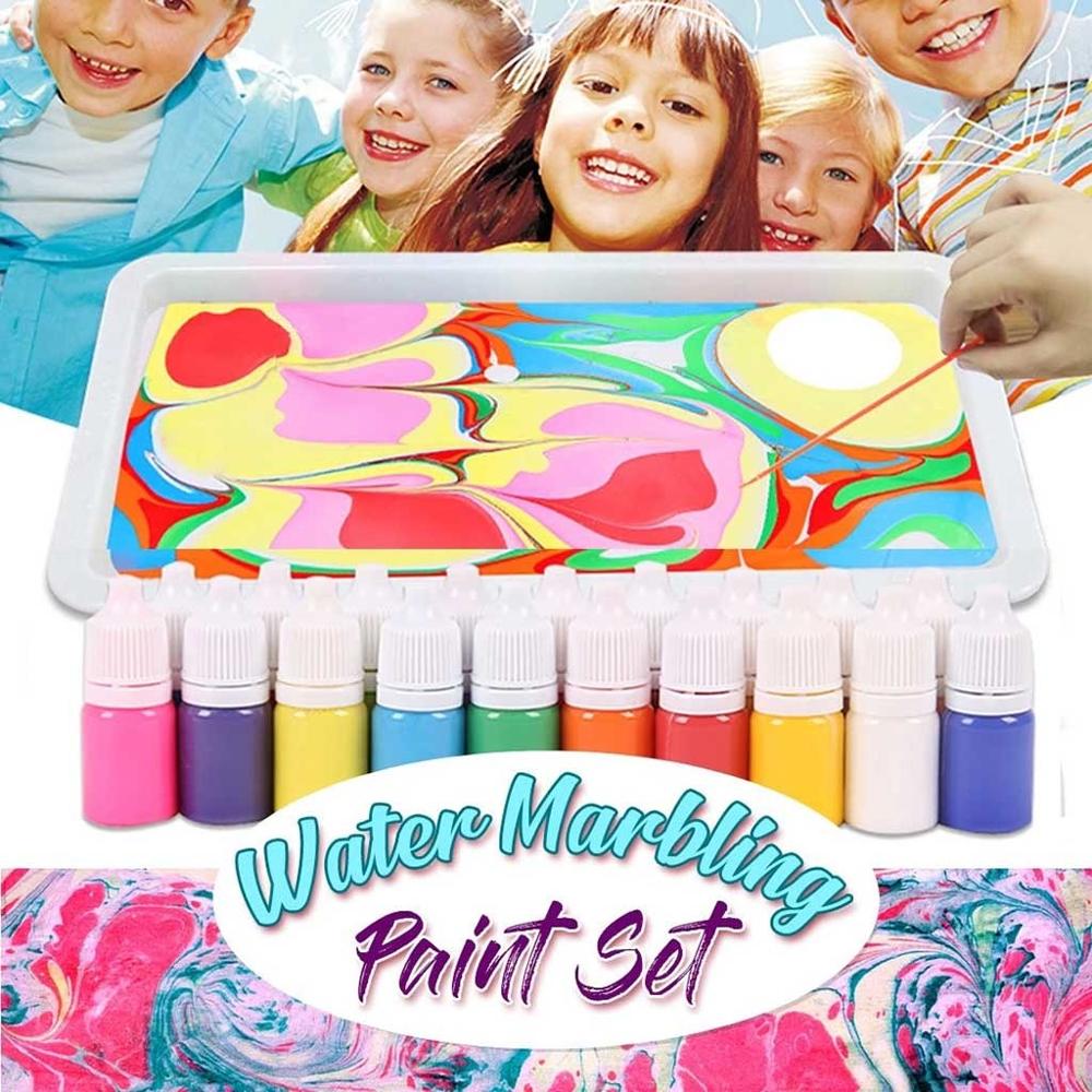 DIY Water Painting Art Kit for Kids | 6 Colors, Acrylic Paint