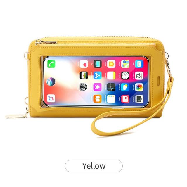 Cell Phone Purse | Transparent Touchscreen Protector & Carrier