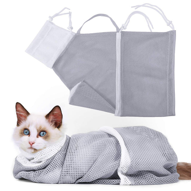 ScrubiSuit™ | Bath & Grooming Suit for Cats & Small Dogs