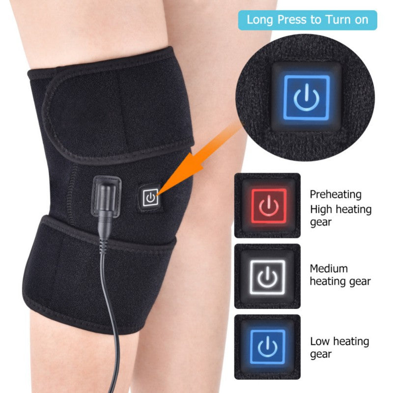 Soothing Plug-In Self-Heating Knee Brace