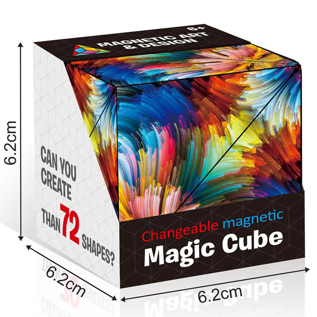 72-in-1 Transformable Magic Cube Puzzle