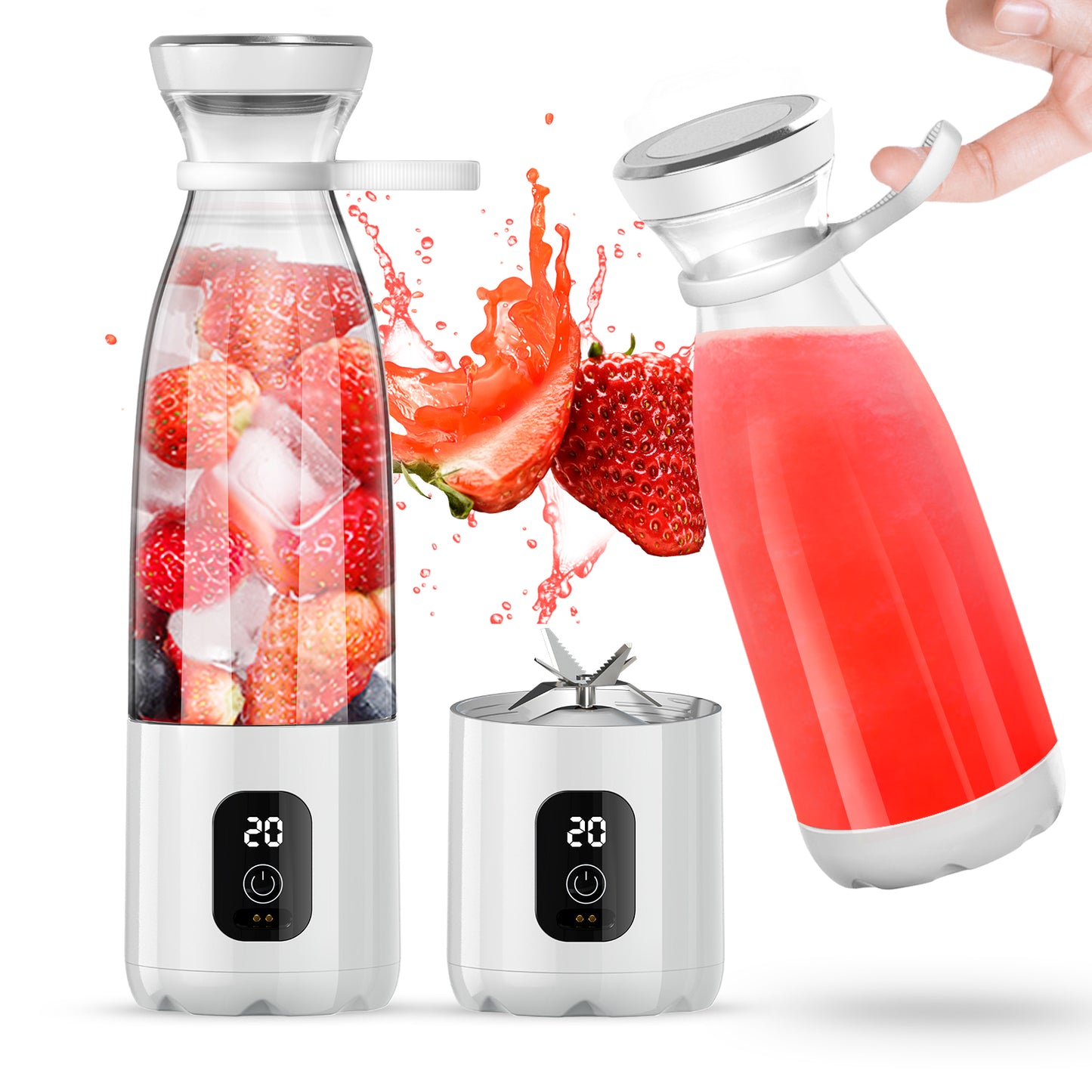 Freshie™ Personal Portable Blender & Bottle | 20oz