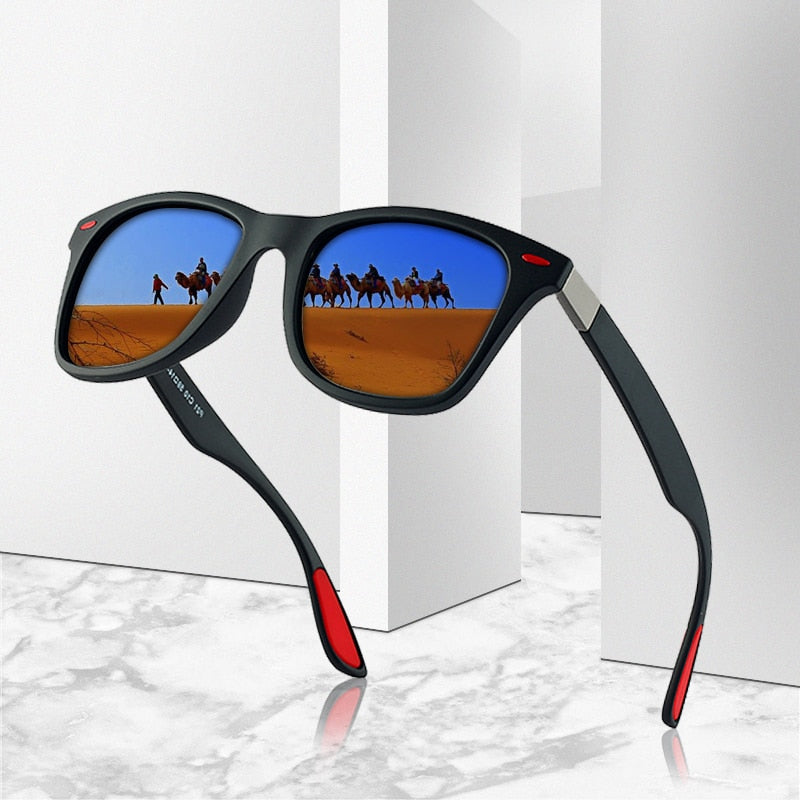 Polarized Lens Sunglasses | Square Frames | Unisex